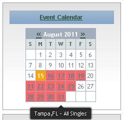 Take It National front end software in WordPress has lots of options, including a small calendar which can be displayed on the any or all pages of the site website, by either city or overall for the website Take It National front end software in WordPress has lots of options, including a small calendar which can be displayed on the any or all pages of the site website, by either city or overall for the website